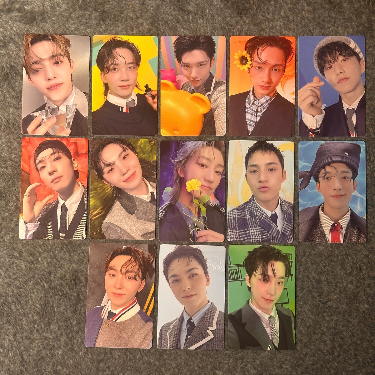 Official Photocard 13pcs Set Seventeen The Best 17 Is Right Here