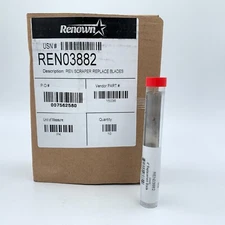 Renown REN03882 4" Floor Scraper Blade 100 Pack Stainless Steel