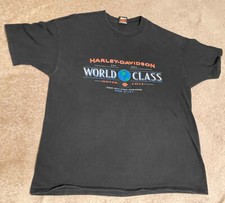 vintage harley davidson t shirt 90s XL Made In Usa