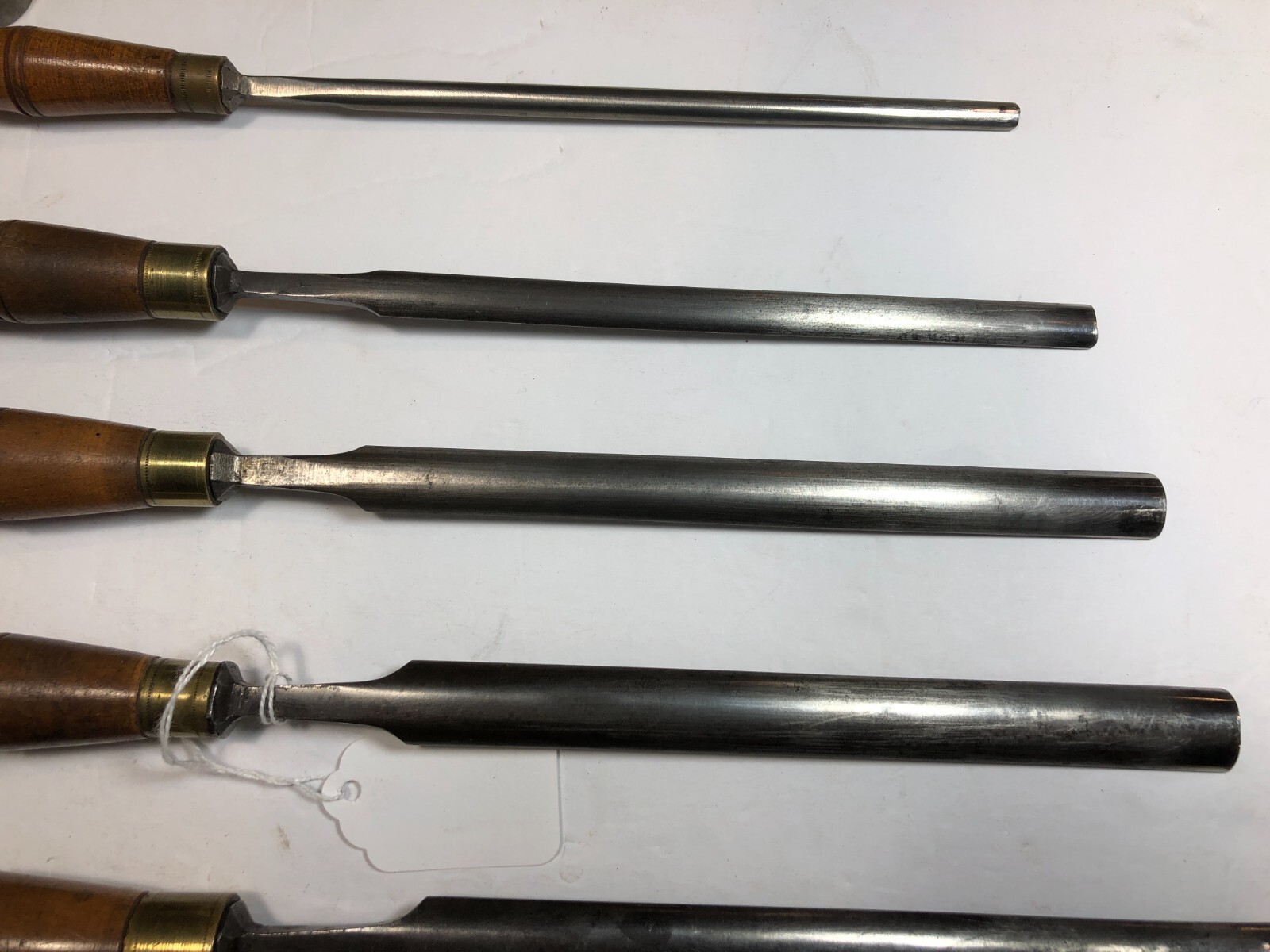 D. R. BARTON ROCHESTER NY 1832Long set of paring gouges GREAT SET eBay