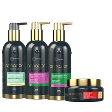 Kit Brscience Amazon Forest - Progressive, Shampoo Conditioner, and Mask