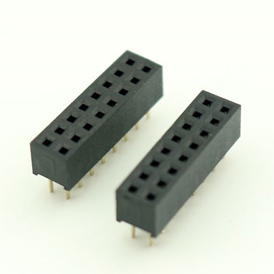 10x Pitch 2.0 2mm 2x8 Pin 16 Pin Female Double Row Straight Pin PCB Header Strip