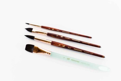 PRINCETON ARTIST BRUSH NEPTUNE SET4 PINSEL SERIE 4750SET300 AQUARELL