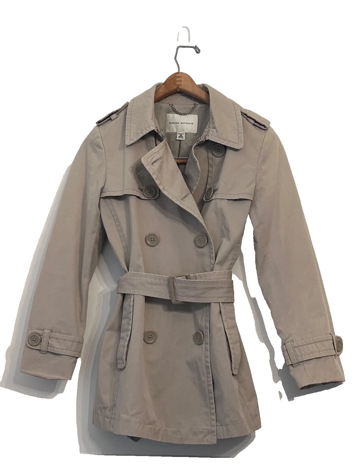 Banana Republic Petites Trench Coats Coats, Jackets & Vests for Women