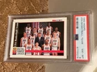 1992 Hoops USA Team Card Michael Jordan Bird Barkley Magic Pippen PSA 8 NEW CASE