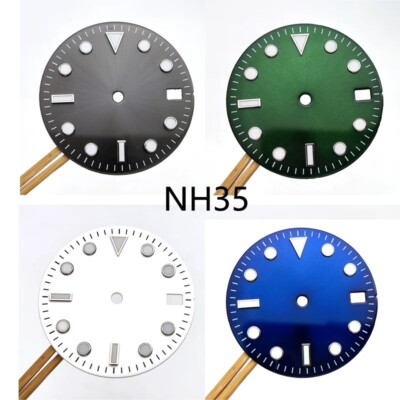 #ad 28.5mm Metallic Color Luminous Watch Dial N35 N35A $21.99