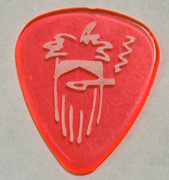 ZZ TOP BILLY GIBBONS GUITAR PICK RARE 2012 GANG OF OUTLAWS TOUR