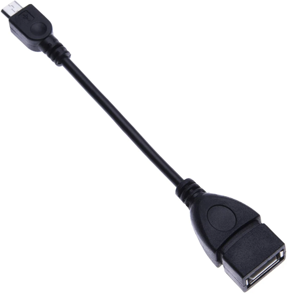 Cable USB OTG Adaptador para Nokia 5 (2017) / 5.1 / 6 / 600 / 603 / 700 / 701 Foto 4 de 4