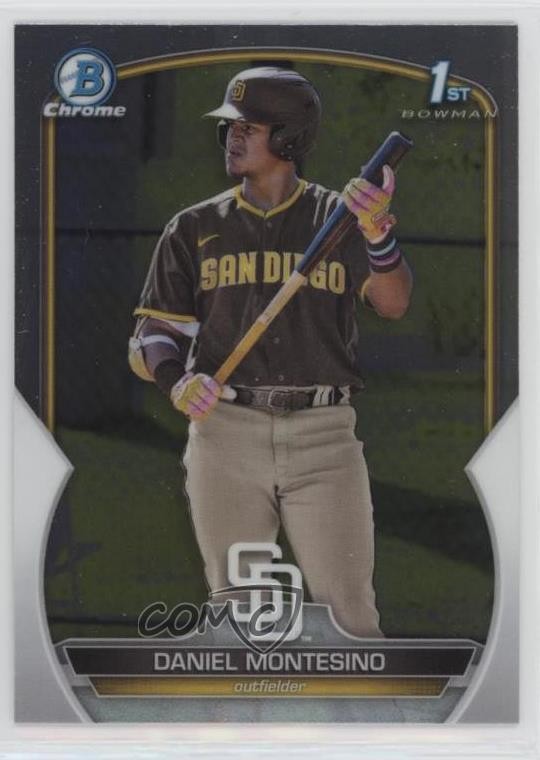 2023 Bowman Chrome Prospects Daniel Montesino #BCP-114 0r5k