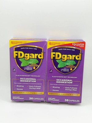 FDGARD Gut Health Support Dietary 36 Capsules ( pack of 2 )