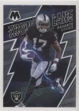 2022 Panini Mosaic Thunder Lane Davante Adams #TL-9 0x7k