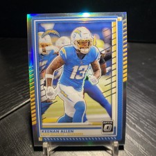 2025 Panini Donruss Optic Silver Holo Prizm Keenan Allen #187 Chargers
