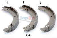 Japko Bremsbackensatz 55L03 FüR Land Rover