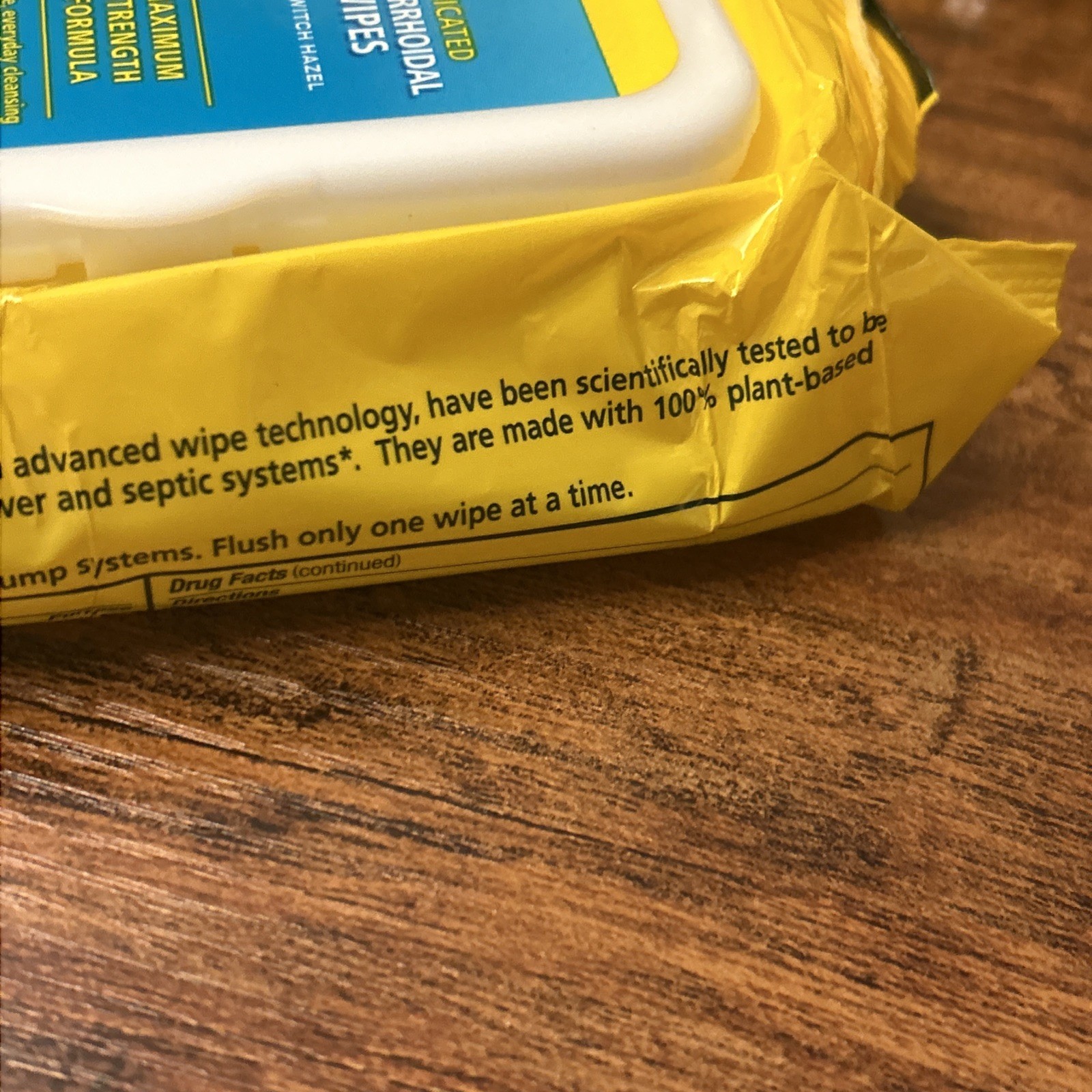 3x Preparation H Medicated Wipes Gentle Everyday Cleansing 48 each - 144 Total