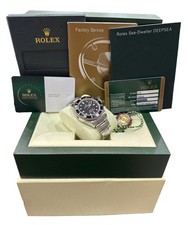 2025 RSC PAPERS Rolex Sea-Dweller Black 40mm Stainless Steel Watch 16600 BOX 2