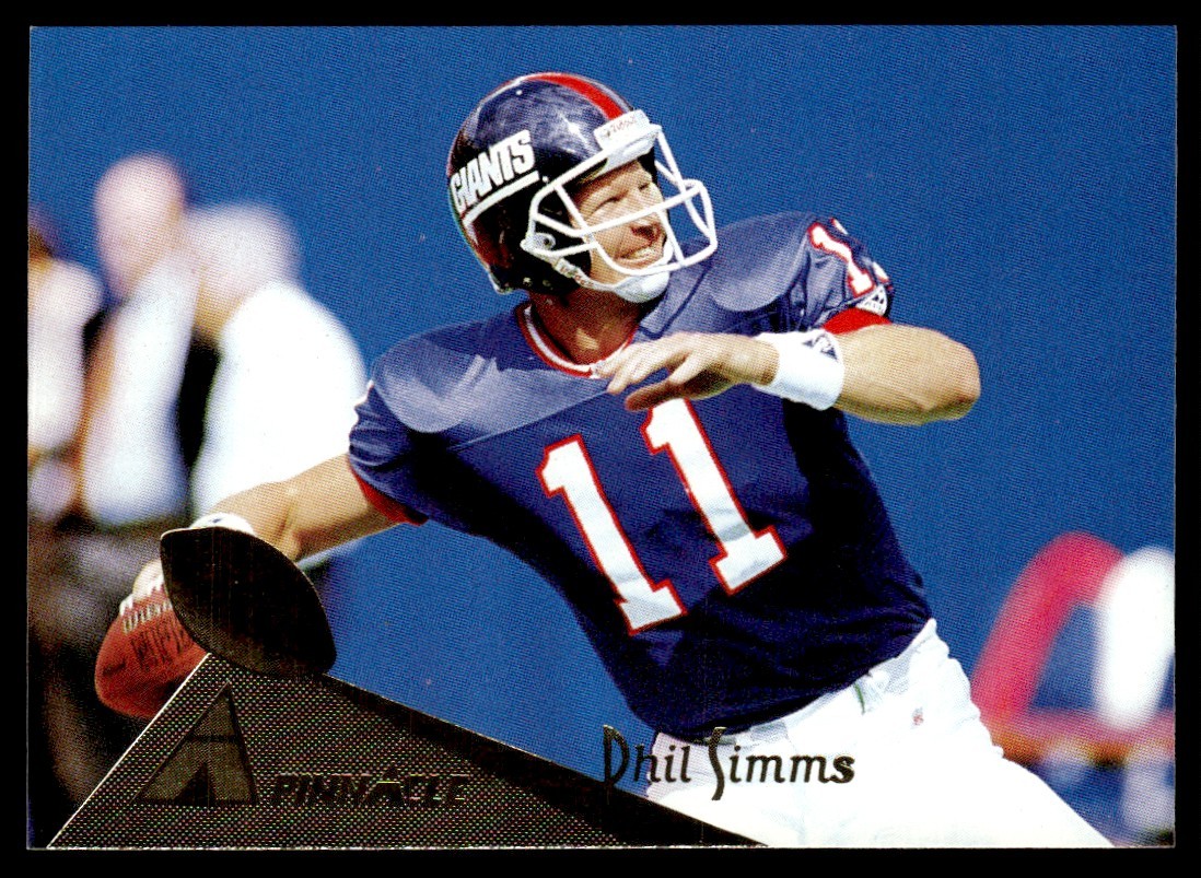 1994 Pinnacle Phil Simms New York Giants #5