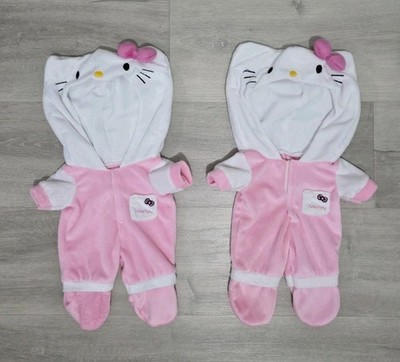 2 x HELLO KITTY BOUTIQUE KLEIDUNG FÜR PLÜSCH - ALL IN ONE BÄREN OUTFIT - SANRIO SPIELZEUG