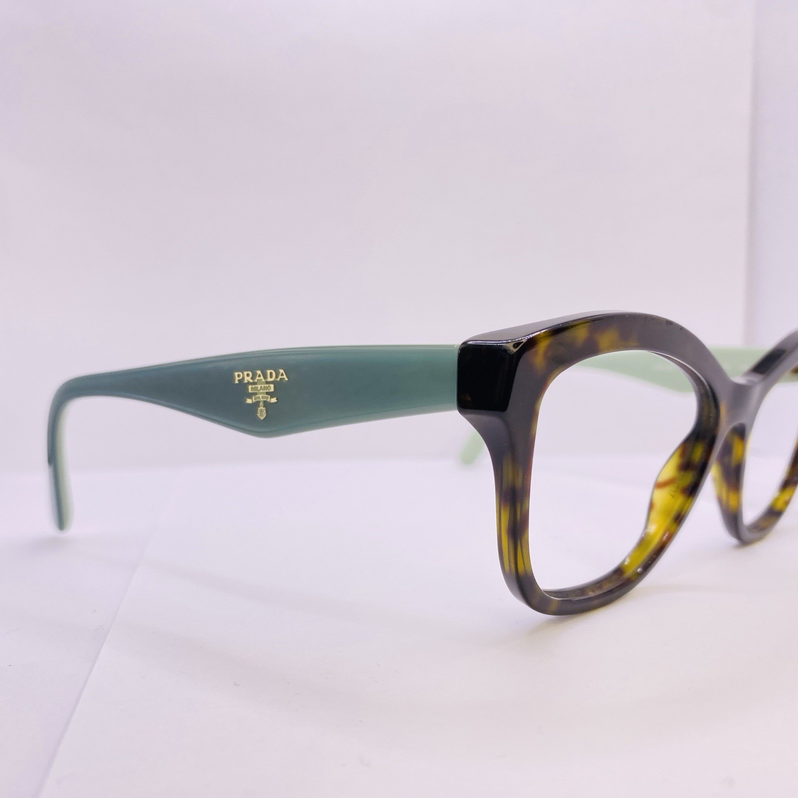 Prada Milano Sunglasses Eyeglasses VPR 29R 2AU-1O1 54 [] 17 140 Tortoise Mint thumbnail 6