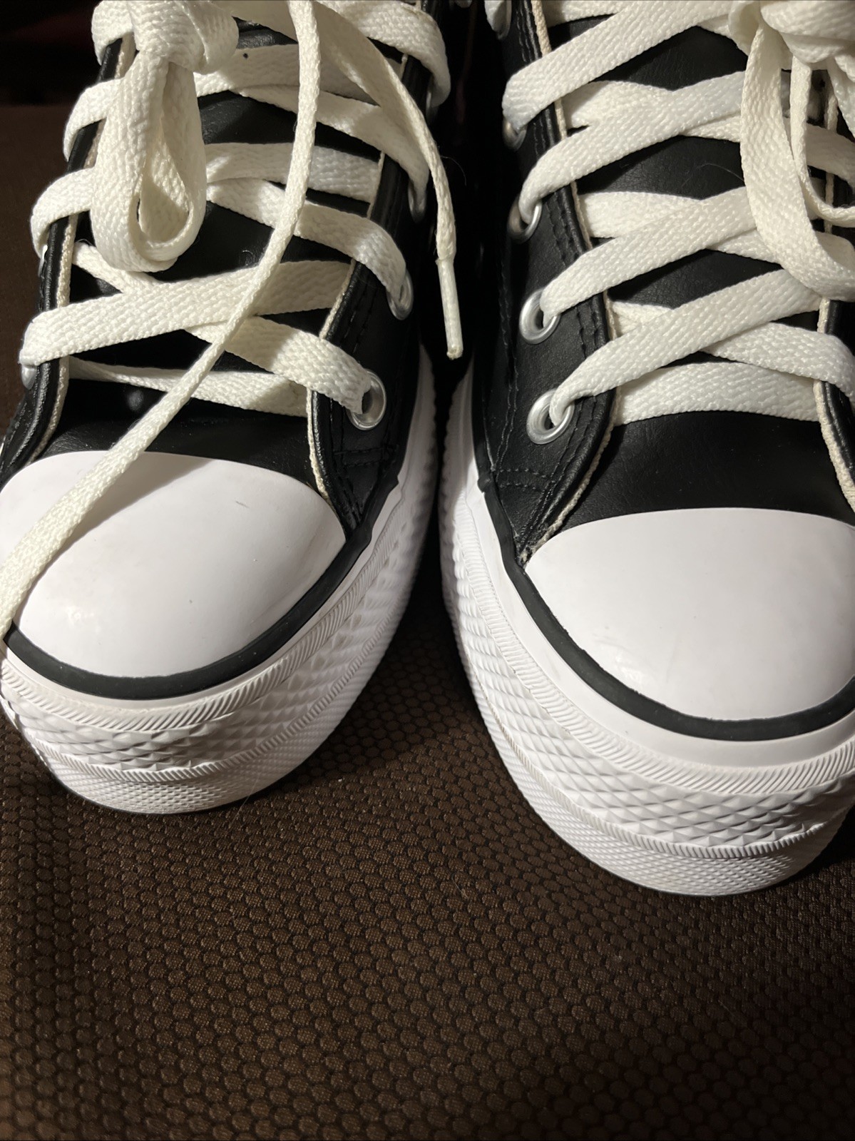 Sz 8W Converse Women'sChuck Taylor All Star Lift 561675C BLACK/WHITE Sneakers thumbnail 4