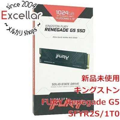 Kingston SSD FURY Renegade G5 1TB M.2 NVMe PCIe Gen5 SFYR2S/1T0 Unopened