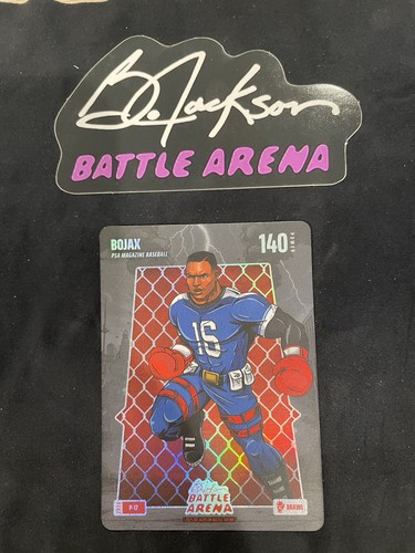 Bo JACKSON 2026 Battle Arena BOJAX BASEBALL P-17 Brawl 140 Power PSA Magazine