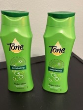 2 NEW TONE Sugar Glow each 18 oz. Exfoliating Body Wash DISCONTINUED RARE