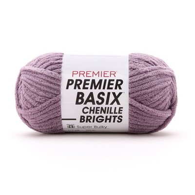 Premier Basix Chenille Brights Yarn-Dusty Lilac