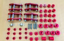 Front Rear 2 Lift Boomrang Shackle Kitbush Kit Fits For 86-95 Suzuki Samurai Front Rear 2 Lift Boomrang Shackle Kitbush Kit Fits For 86-95 Suzuki Samurai