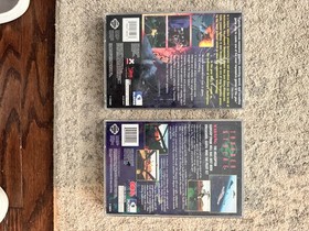 Sega Saturn Games Thunderstrike 2 & Cyberia 