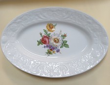 Laveno Richard Ginori Diamondstone Renaissance mazzetto vassoio ovale perfetto