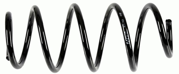 1X Sachs Fahrwerksfeder 993 043 FüR Golf VW EOS Plus Jetta Skoda Octavia 1Z5 1K1-image