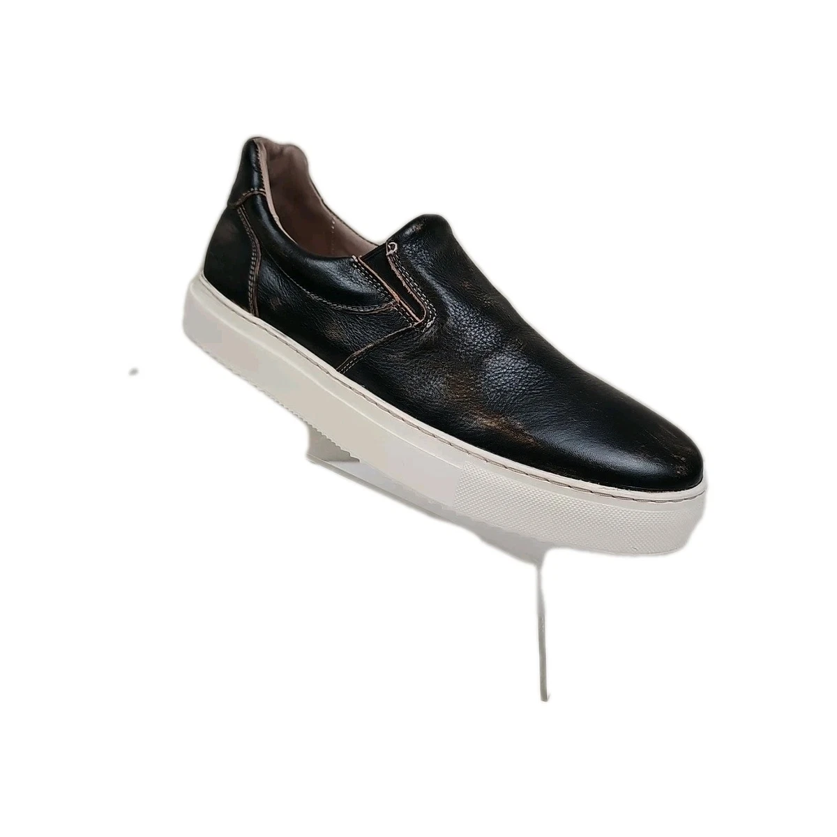 Bed Stu Harry Loafers Men’s 11 Black Handwashed Leather Slip-On Dress Shoes Harry – Bed|Stü main image 2
