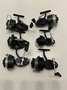 6 Vintage Garcia Mitchell Spinning Reels - 300 301 308 320 400 - Nice