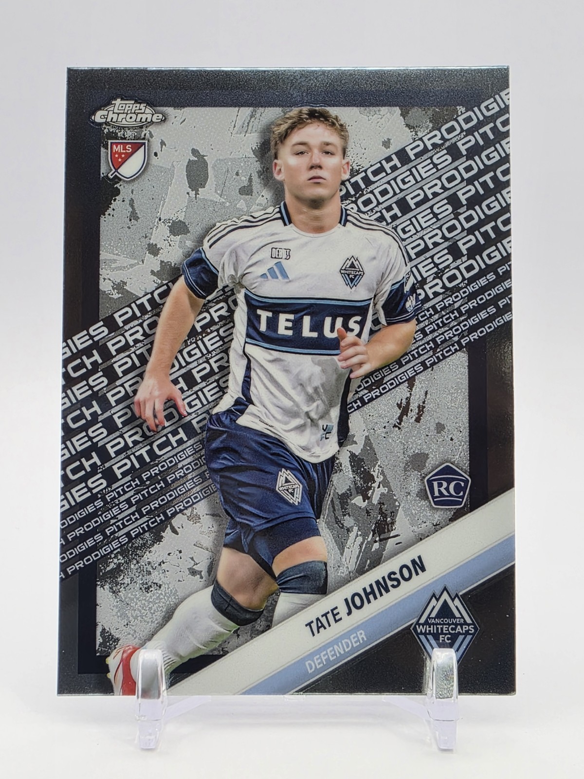 Tate Johnson #189 - 2025 Topps Chrome MLS Rookie Pitch Prodigies