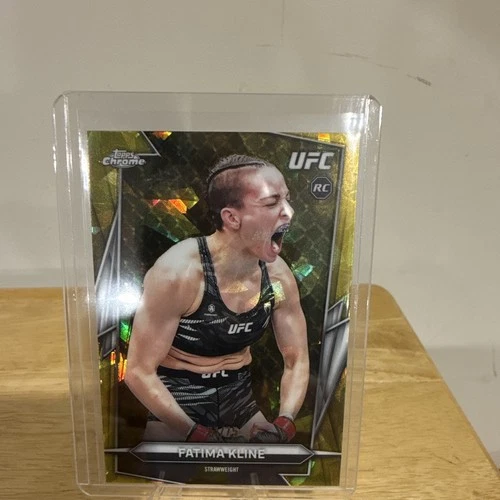 Topps 2026 UFC Chrome Fatima Kline Rookie Card RC