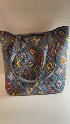 Vera Bradley Quilted Tote Bag ''Painted Medallions'' Southwest Style