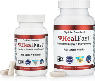 Complete Surgery & Injury Recovery Supplement: for Wound, Scar Treatment & Bruis