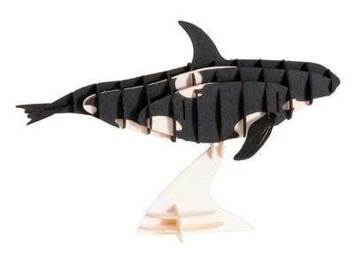 Fridolin 3D Papiermodell Orca