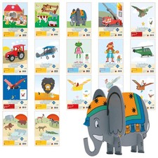 Pebaro Laubsägevorlage, Verschiedene Motive, Sperrholz-Modelle für die Laubsäge