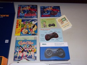 Mega Engine White Console PC Engine Turbo Duo Sega CD PCEWorks PCE Works Drive