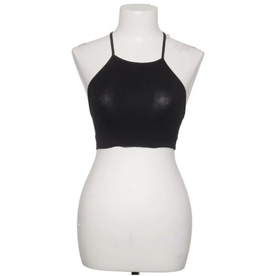 Urban Classics, Crop Top, Größe: S, Schwarz, Einfarbig, Damen #D7M