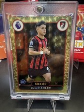 Marketplace image: 2025-26 Topps Merlin Premier league superfractor 1/1 Bournemouth Julio Soler RC