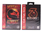 LOT Mortal Kombat & Mortal Kombat 3 (Sega Genesis) Both Have: Game, Case, Manual