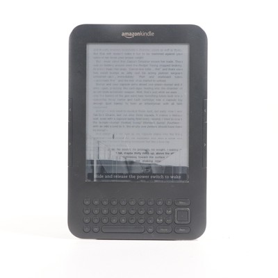 Kindle 3rd Gen With Keyboard (CRACKED SCREEN)