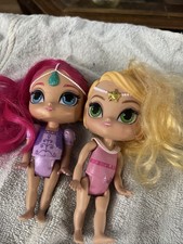 2 Shimmer And Shine Genie Dolls