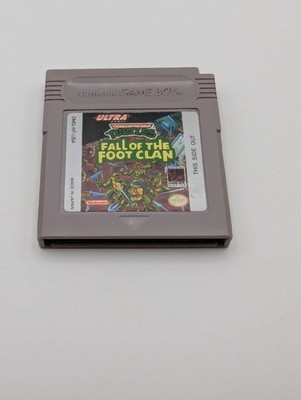 Teenage Mutant Ninja Turtles Fall of the Foot Clan Gameboy -Sehr Gut- NTSC US