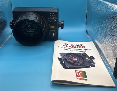 Vexilar FL-8 SLT Flasher Fish Depth Finder Ice Fishing Sonar w/ Manual Untested