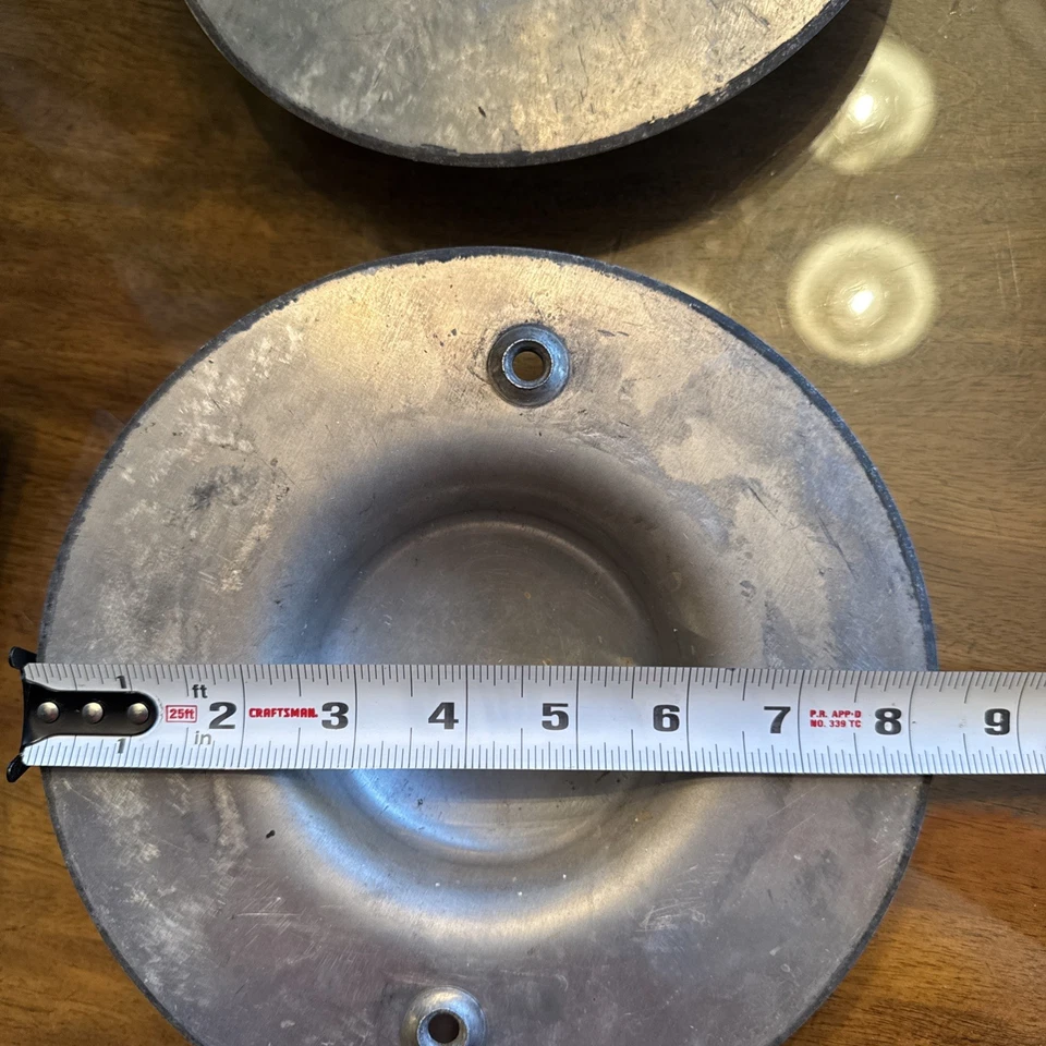 Комплект из 4 алюминиевых центральных колпаков Center Line 7 дюймов - Изображение 3 из 4