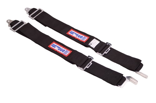 RJS 16003901 SFI 16.1 75 in. Length 3 in. Width Black Harness Shoulder Belt - 第 2/2 張圖片