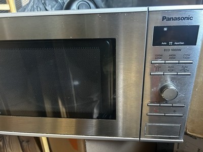 Panasonic Mikrowelle NN-GD38HSGTG, Grau Silber